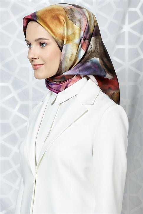 Armine Twill İpek Eşarp 19Ka8209 34