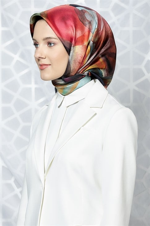 Armine Twill İpek Eşarp 19Ka8209 35