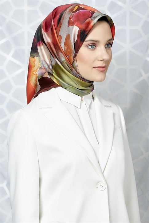 Armine Twill İpek Eşarp 19Ka8209 38