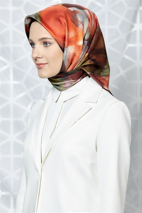 Armine Twill İpek Eşarp 19Ka8209 38