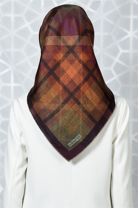 Armine Twill İpek Eşarp 19Ka8210 04