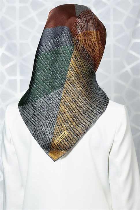 Armine Twill İpek Eşarp 19Ka8218 82