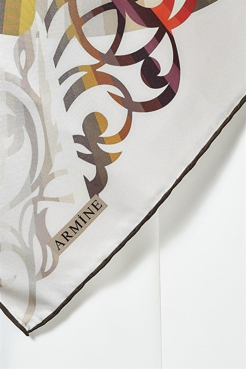 Armine Twill İpek Eşarp 19Ka8219 01