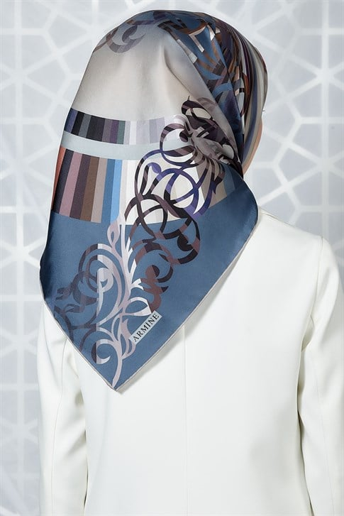 Armine Twill İpek Eşarp 19Ka8219 40