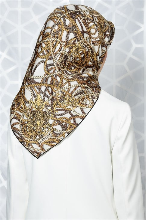 Armine Twill İpek Eşarp 19Ka8221 03