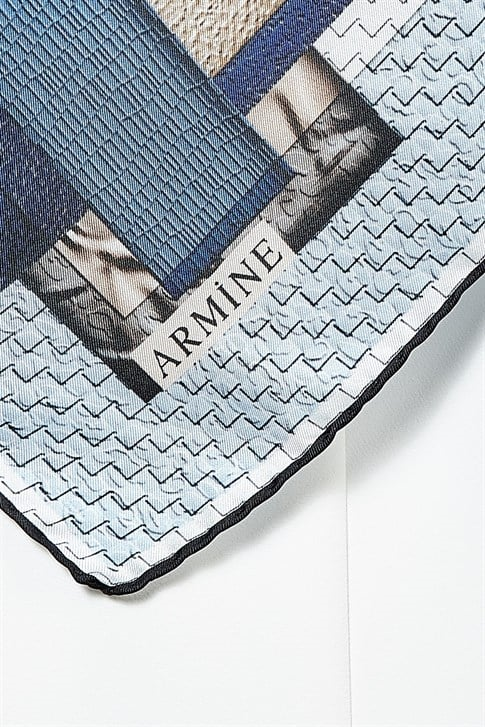Armine Twill İpek Eşarp 19Ka8223 38