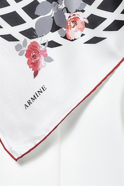 Armine Twill İpek Eşarp 19Ka8224 11