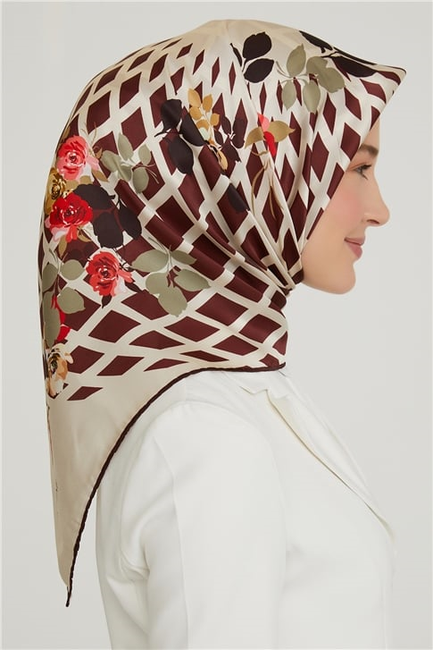 Armine Twill İpek Eşarp 19Ka8224 39