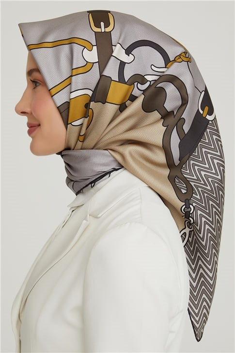 Armine Twill İpek Eşarp 19Ka8226 01