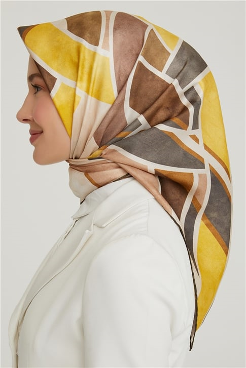 Armine Twill İpek Eşarp 19Ka8229 13