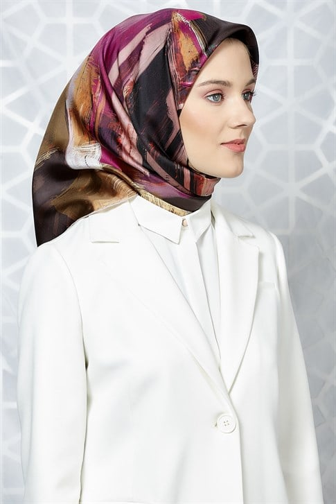 Armine Twill İpek Eşarp 19Ka8232 37