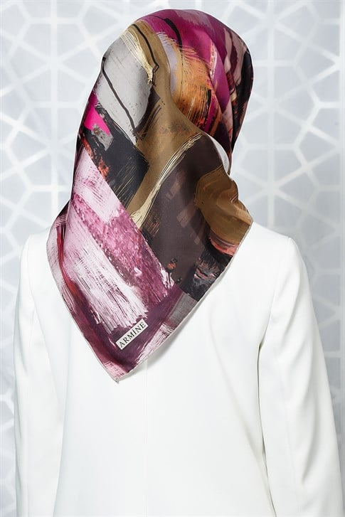 Armine Twill İpek Eşarp 19Ka8232 37