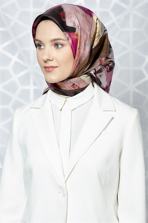 Armine Twill İpek Eşarp 19Ka8232 37