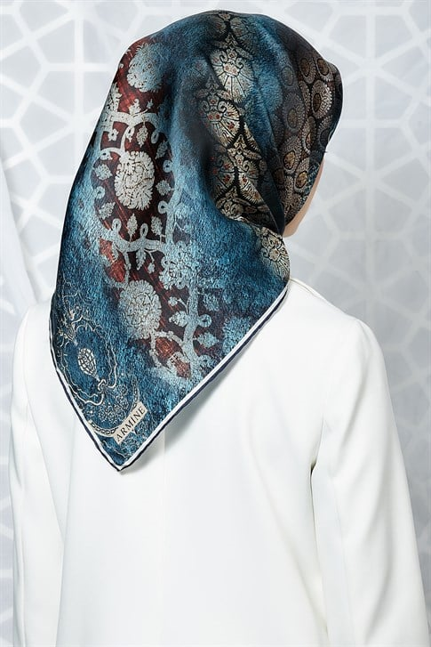Armine Twill İpek Eşarp 19Ka8236 34