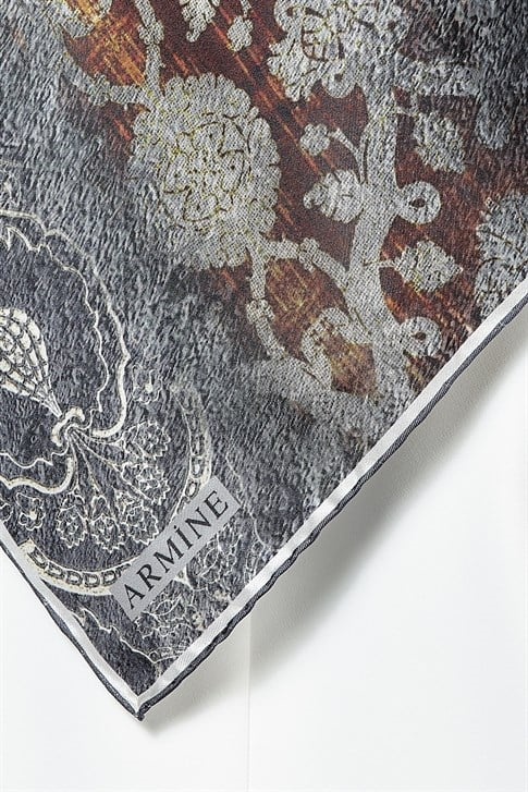 Armine Twill İpek Eşarp 19Ka8236 36