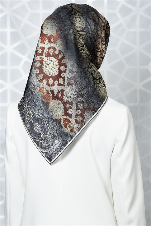 Armine Twill İpek Eşarp 19Ka8236 36