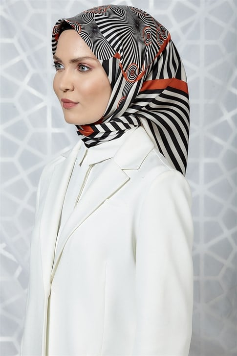 Armine Twill İpek Eşarp 19Ka8238 81