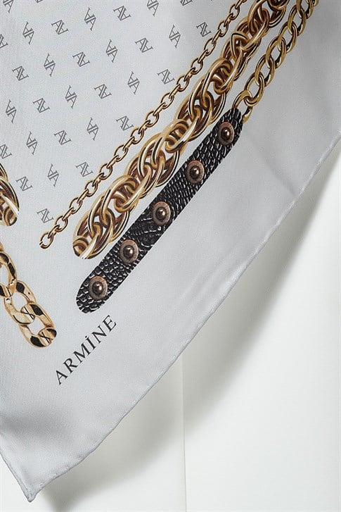 Armine Twill İpek Eşarp 19Ka8242 37