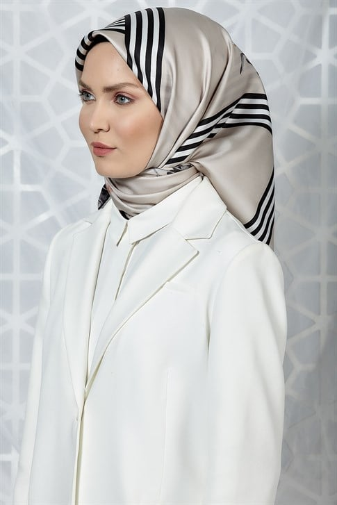 Armine Twill İpek Eşarp 19Ka8244 02