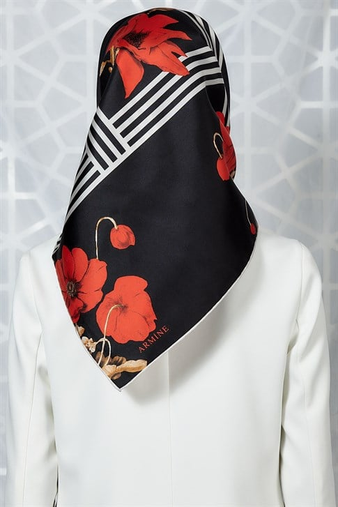 Armine Twill İpek Eşarp 19Ka8244 10