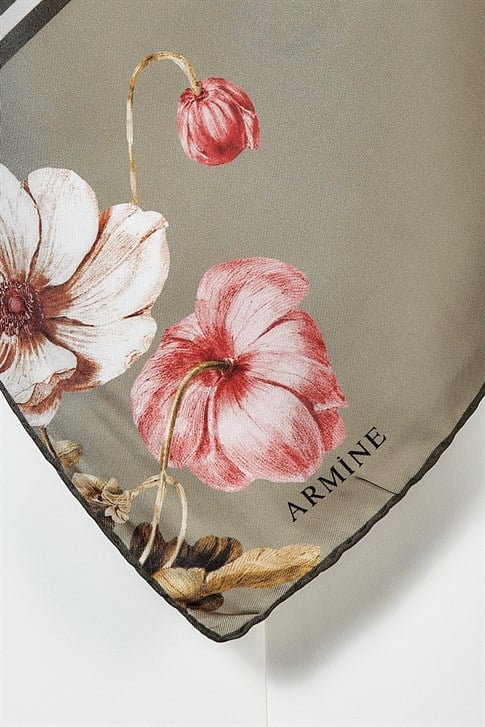 Armine Twill İpek Eşarp 19Ka8244 19