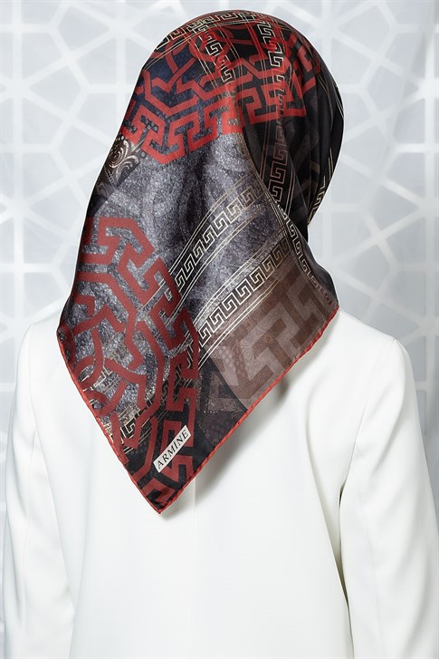 Armine Twill İpek Eşarp 19Ka8245 36