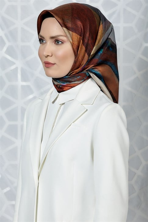 Armine Twill İpek Eşarp 19Ka8248 03