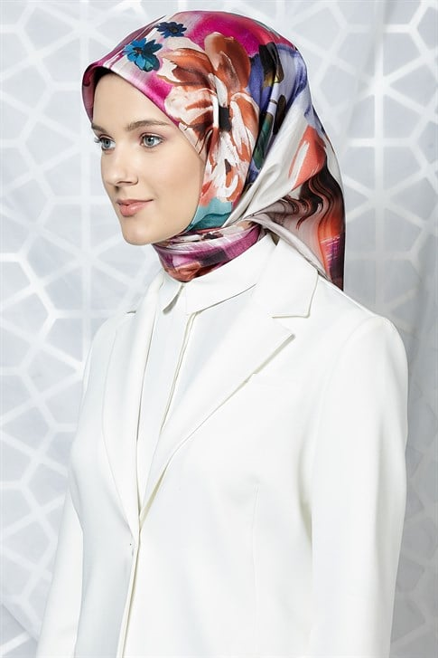 Armine Twill İpek Eşarp 19Ka8253 08