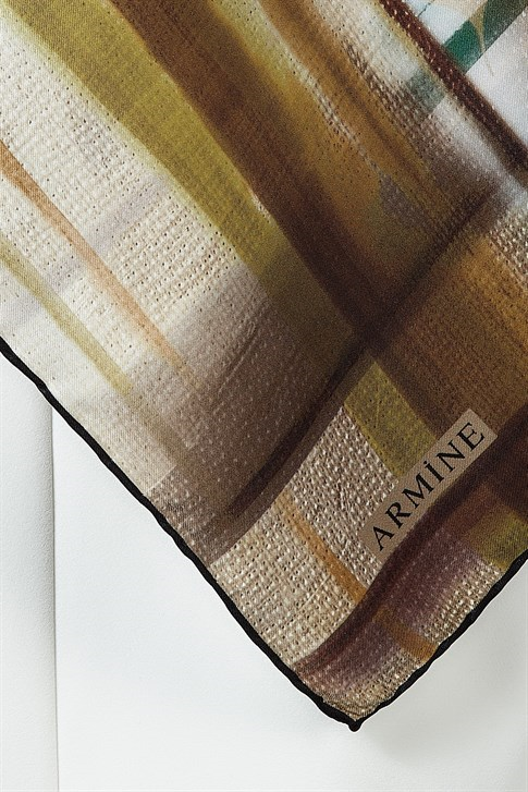 Armine Twill İpek Eşarp 19Ka8256 05