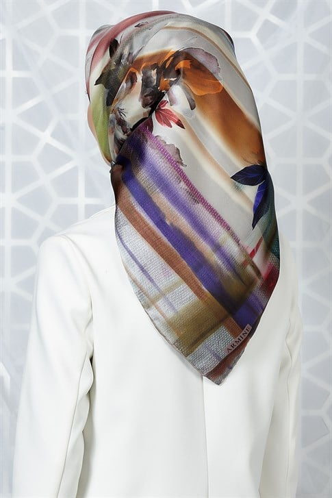 Armine Twill İpek Eşarp 19Ka8256 40