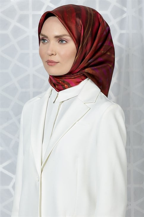 Armine Twill İpek Eşarp 19Ka8257 09