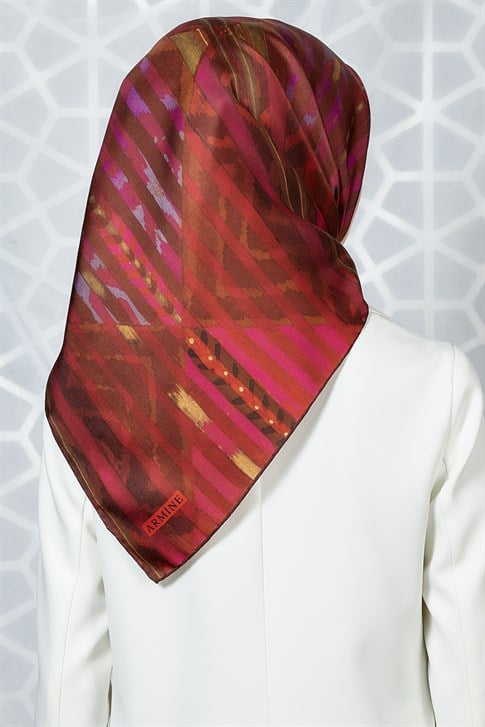 Armine Twill İpek Eşarp 19Ka8257 09