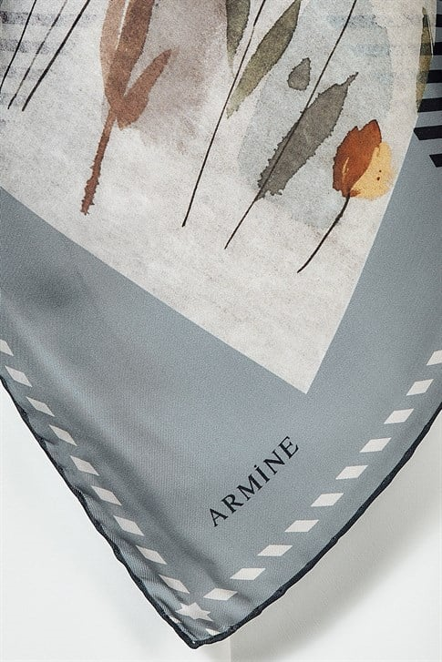 Armine Twill İpek Eşarp 19Ka8261 05