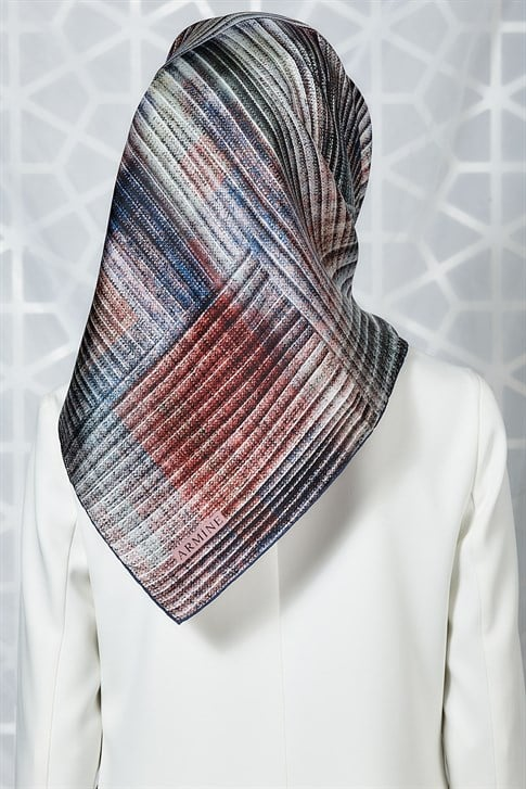 Armine Twill İpek Eşarp 19Ka8262 04