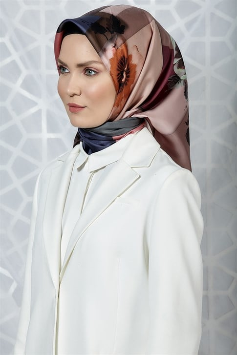 Armine Twill İpek Eşarp 19Ka8264 05