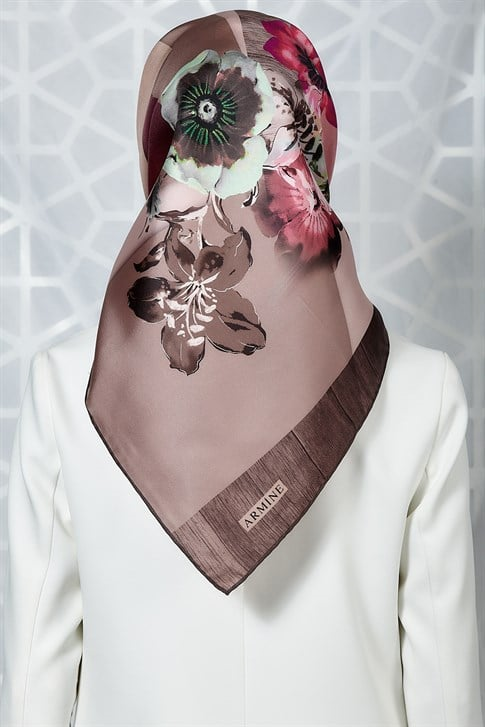 Armine Twill İpek Eşarp 19Ka8264 05