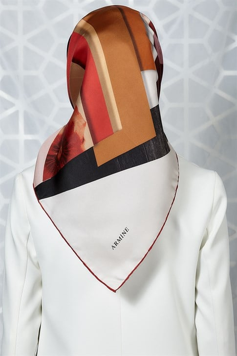 Armine Twill İpek Eşarp 19Ka8264 21