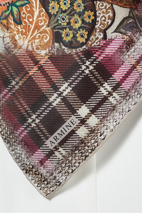 Armine Twill İpek Eşarp 19Ka8266 05