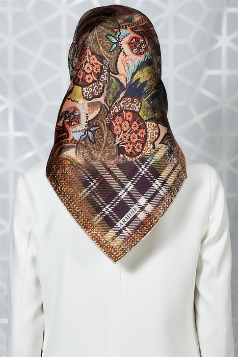 Armine Twill İpek Eşarp 19Ka8266 32