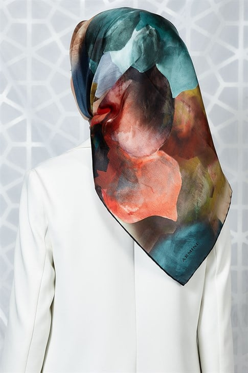 Armine Twill İpek Eşarp 19Ka8267 38