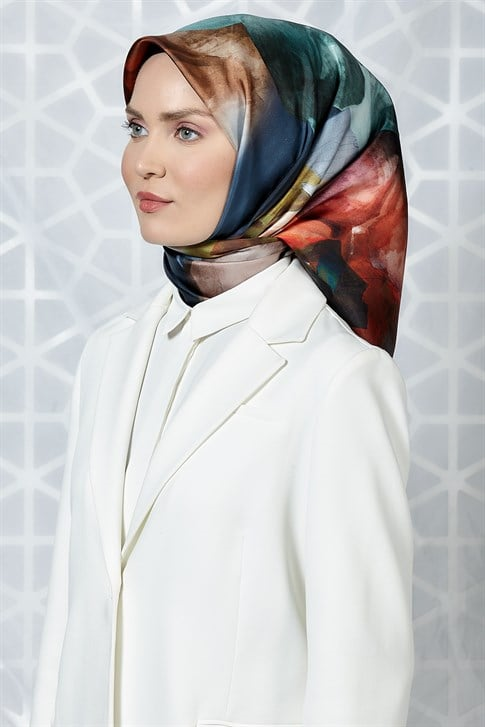 Armine Twill İpek Eşarp 19Ka8267 38