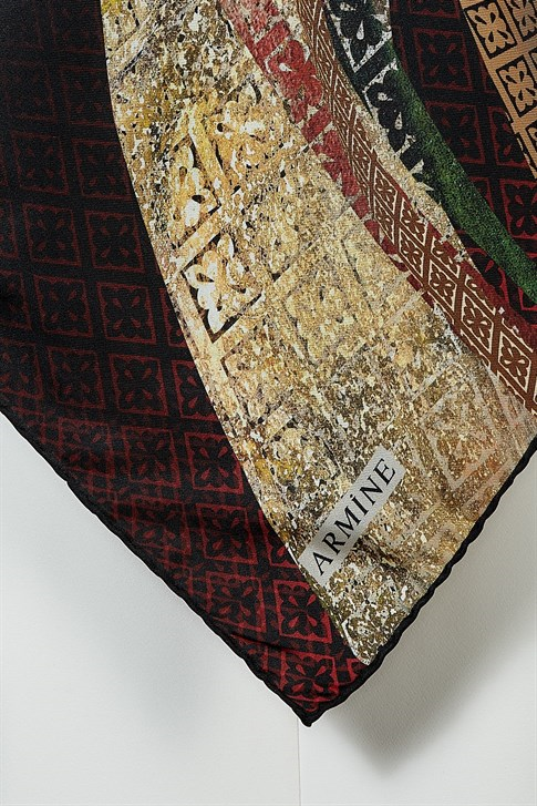 Armine Twill İpek Eşarp 19Ka8271 06
