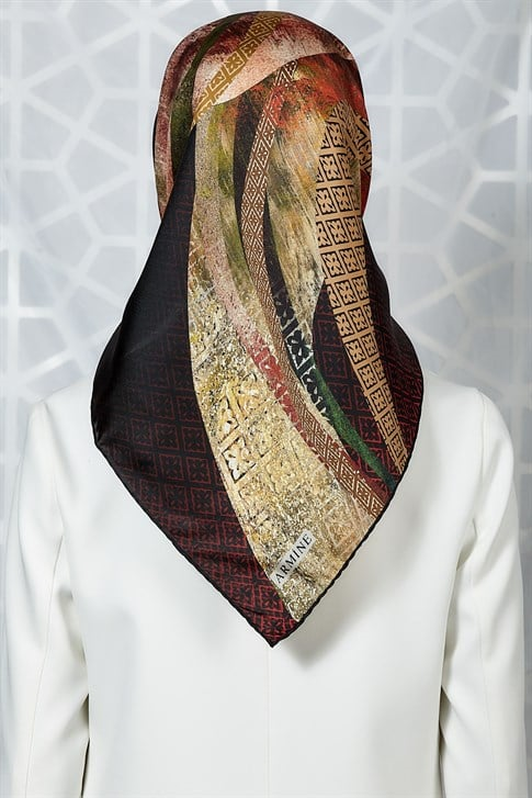 Armine Twill İpek Eşarp 19Ka8271 06