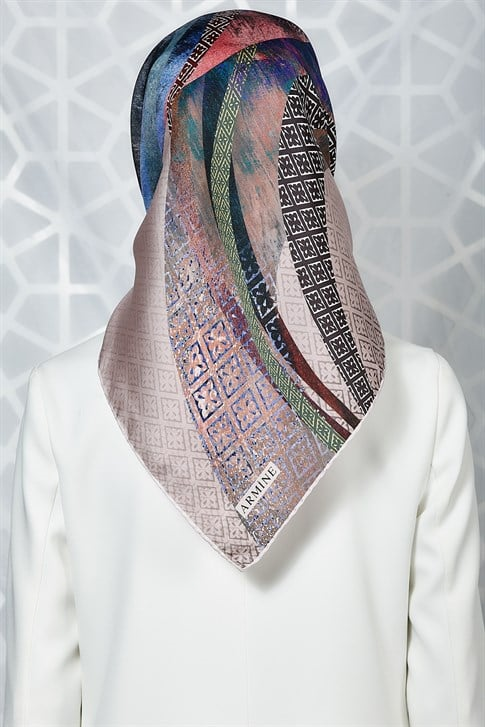 Armine Twill İpek Eşarp 19Ka8271 32