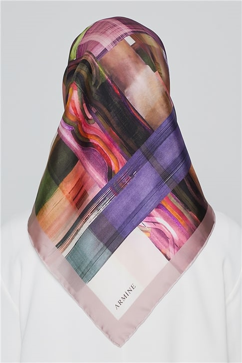 Armine Twill İpek Eşarp 20Ka8403 31