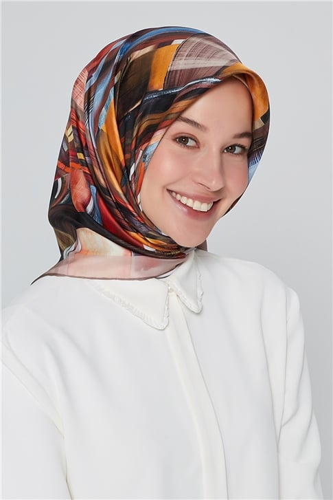Armine Twill İpek Eşarp 20Ka8403 35