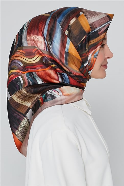 Armine Twill İpek Eşarp 20Ka8403 35