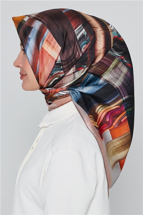 Armine Twill İpek Eşarp 20Ka8403 35