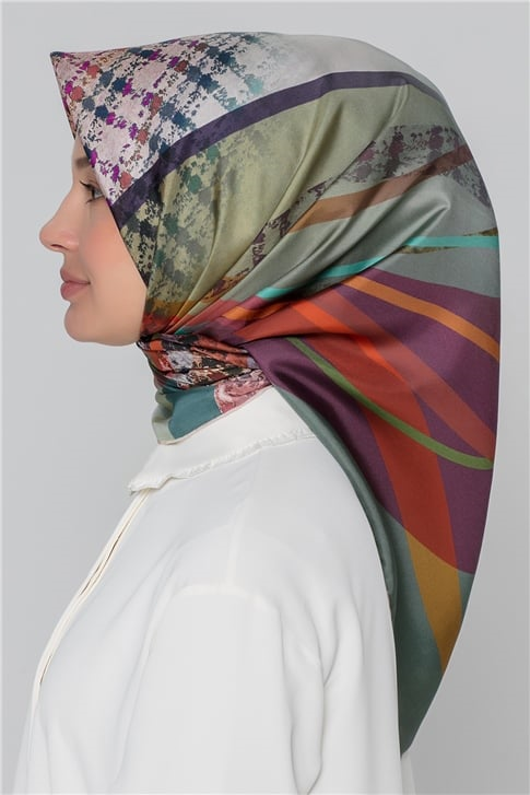 Armine Twill İpek Eşarp 20Ka8408 07