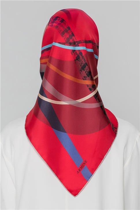 Armine Twill İpek Eşarp 20Ka8408 31